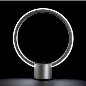 Alexa enabled table lamp with clock, wi fi enabled, dimmable sleek look NIB